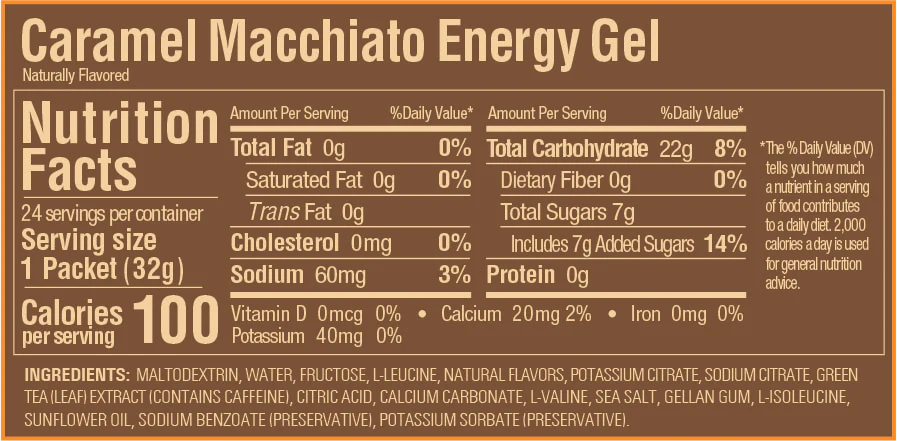 Gu Caramel Macchiato 32g