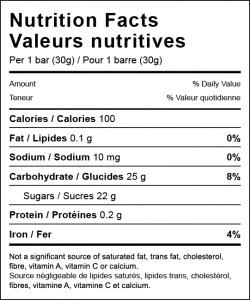 Xact Energy Fruit Bar