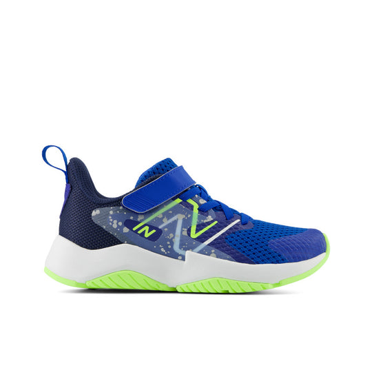 New Balance Kids' Rave Run v2 Bungee Toe Strap
