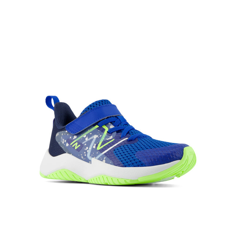 New Balance Kids' Rave Run v2 Bungee Toe Strap