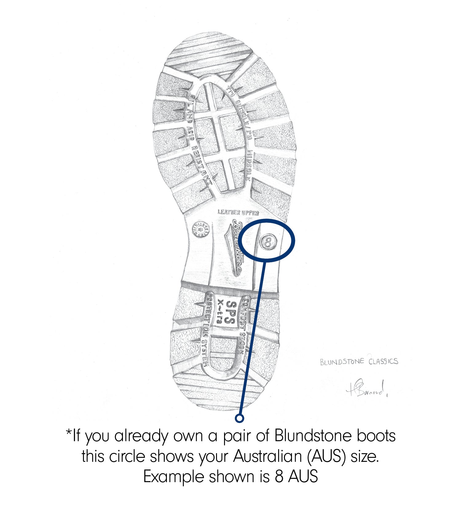 Blundstone 1900  Dress Ankle